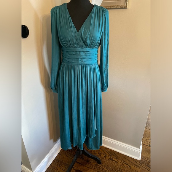 Gorgeous ANTHROPOLOGIE green dress - Picture 2 of 16